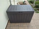 Ящик скриня для зберігання Prosperplast Boardebox 190 л коричневий поліпропілен стійкий до UV-випромінювання та вологи (MBBL190-440U) - зображення 2
