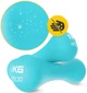 Гантели виниловые 4FIZJO 8-shape 2 x 1 кг (P-5907739312006) - изображение 3