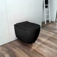 Унитаз подвесной DiMARCO DAMA di VENEZIA DM2I001MB, черный - изображение 4