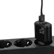 Мережевий зарядний пристрій Brevia ePower 2xUSB-A 12W Black (45012DUB) - зображення 4
