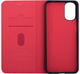 Etui z klapką Winner Group Flipbook Duet do Oppo A17 4G Red (8591194116704) - obraz 2