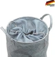 Корзина для білизни Kela Fay 50х33 см Світло-сіра (24490) - зображення 2