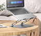 Підставка для ноутбука BOROFONE BH115 Plus Vito metal notebook stand Metal Gray (6941991112454) - изображение 6