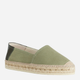 Espadryle damskie Geox D35V0C01043-C3009 39 25.4 cm Jasnozielone (8056206051041) - obraz 2