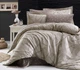 Турецька постільна білизна First Choice Cotton Satin Rovena Soil євро - зображення 1