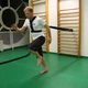 Стрічка-еспандер Byfaster для CrossFit, 300 см, діаметр 13 мм, вага 1 кг, регульований ремінь, TPR/PP(ISL_3149F730C896) - зображення 2