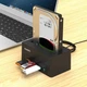Док-станція Maiwo для HDD 2.5"/3.5" SATA/SSD 3хUSB 3.0 (K308H 6372) Чорна - зображення 8