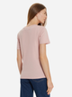 Футболка бавовняна жіноча Tommy Hilfiger WW0WW40276-TQN XS Світло-рожева (8720638642657) - зображення 2
