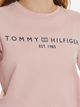 Футболка бавовняна жіноча Tommy Hilfiger WW0WW40276-TQN XS Світло-рожева (8720638642657) - зображення 5