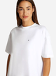 Футболка бавовняна жіноча Calvin Klein Jeans J20J225113-YAF XL Біла (8720639930944) - зображення 1