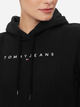 Худі жіноче Tommy Jeans DW0DW17324-BDS XS Чорне (8720645948353) - зображення 3