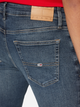Jeansy slim fit męskie Tommy Jeans DM0DM20553-1BK 32-34 Ciemnoniebieskie (8720638501220) - obraz 5