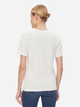 Koszulka damska bawełniana Tommy Hilfiger WW0WW40587-YBL M Biała (8720646208487) - obraz 2