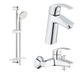 Комплект смесителей для ванной комнаты Grohe Eurosmart New (UA123246M0) - изображение 2