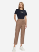 Koszulka damska bawełniana Tommy Hilfiger WW0WW43895-C1G M Ciemnogranatowa (8720638405689) - obraz 3