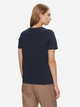 Koszulka damska bawełniana Tommy Hilfiger WW0WW43895-C1G L Ciemnogranatowa (8720638405825) - obraz 2