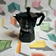 Кофеварка гейзерная для плиты алюминий 3 чашки Bialetti черный - изображение 7
