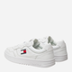Sneakersy męskie skórzane Tommy Jeans EM0EM01443-YBR 44 Białe (8720637381267) - obraz 3