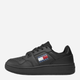 Sneakersy damskie skórzane do kostki Tommy Jeans EN0EN02505 36 Czarne (8720646012206) - obraz 3