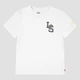 Подростковая футболка для мальчика Levi`s Lvb Ls Monogram Tee 9EL402-W1T 170-176 см (16A) Белая (3666643152161) - изображение 3