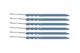 Кілочки Sea to Summit Ultralight Ground Control Pegs Blue сині (6 шт) - зображення 1