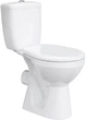Унитаз-компакт CERSANIT Mito Grey 373 010 3/6 c бачком и сиденьем полипропилен - изображение 1