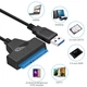 Кабель-адаптер SATA 3, 22pin to USB 6Gbps Black, Для HDD и SSD - изображение 5