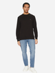 Світшот чоловічий Calvin Klein Jeans J30J327115-BEH L Чорний (8721107159218) - зображення 3