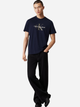 Koszulka męska bawełniana Calvin Klein Jeans 00040EM286-CEF S Ciemnogranatowa (8720639889402) - obraz 3