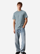 Koszulka męska bawełniana Calvin Klein Jeans J30J326683-PC2 XL Niebieska (8720639921133) - obraz 3