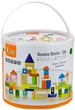 Набір будівельних блоків Viga Toys "Місто" 75 шт (50287) - зображення 1