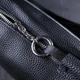 Женская кожаная сумка Vintage черная 26x18x12 см средняя с округленными краями на плечо 60773 - изображение 9