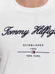 Футболка бавовняна чоловіча Tommy Hilfiger MW0MW33691-YBR M Біла (8720645698319) - зображення 4