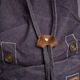 Похідний рюкзак унісекс Vintage з канвасу для подорожей та ноутбука великий формат сірий 59249 - зображення 13