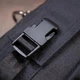 Сумка на пояс из нейлона для документов в дорогу, горизонтальная, черная 56866 - изображение 8