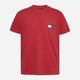 Футболка бавовняна чоловіча Tommy Jeans DM0DM20346-XME S Червона (8720638482758) - зображення 5