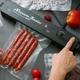 Кухонный вакуумный упаковщик еды с пакетами для откачки воздуха Автоматический вакууматор на кухню - изображение 6