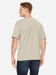 Футболка бавовняна чоловіча Calvin Klein K10K112487-RAJ S Бежева (8721107026831) - зображення 2