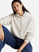 Bluza damska z kapturem elegancka Tommy Hilfiger WW0WW43598-HGE L Jasnobeżowa (8720638376552) - obraz 4