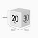 Електронний кухонний таймер CUBE TIMER кубик чорний - изображение 5