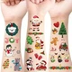 Набір дитячих тимчасових тату "Різдво та Новий рік № 1" tattoo-mini-set-cmas-30-1 - изображение 2