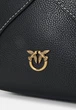 Сумка жіноча Pinko Heart Bucket Handbag ,Nero Antique gold - изображение 2