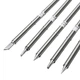 Набір паяльних жал T12 для паяльних станцій Hakko (5 шт.: T12-K, T12-B2, T12-BC2, T12-D24, T12-ILS) - зображення 3