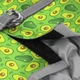 Шлея для собак м’яка WAUDOG Clothes з QR паспортом, малюнок "Авокадо", розмір XS1 (2945) - зображення 6