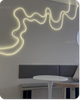 Гнучкий неон FlexGlow LUX 220V теплого білого кольору 5 метрів - зображення 6