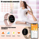 Смарт-часы женские Smart Mevaden Gold с тонометром - изображение 2