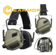 Наушники активные тактические для стрельбы EARMOR M31 Foliage Green - изображение 4