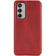 Кожаный чехол книжка GETMAN Cubic (PU) для Samsung Galaxy M35 5G Red - изображение 2