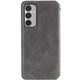 Кожаный чехол книжка GETMAN Cubic (PU) для Samsung Galaxy M35 5G Grey - изображение 2