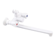 Змішувач для ванни Plamix Omega-140 Euro White (без шланга та лійки) (PM0648) - зображення 1
